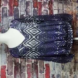 Chico's "Kendall"  Embellished Top